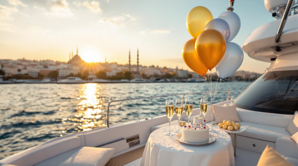 Yacht mieten in Istanbul für deinen Geburtstag – Feiern mit Stil