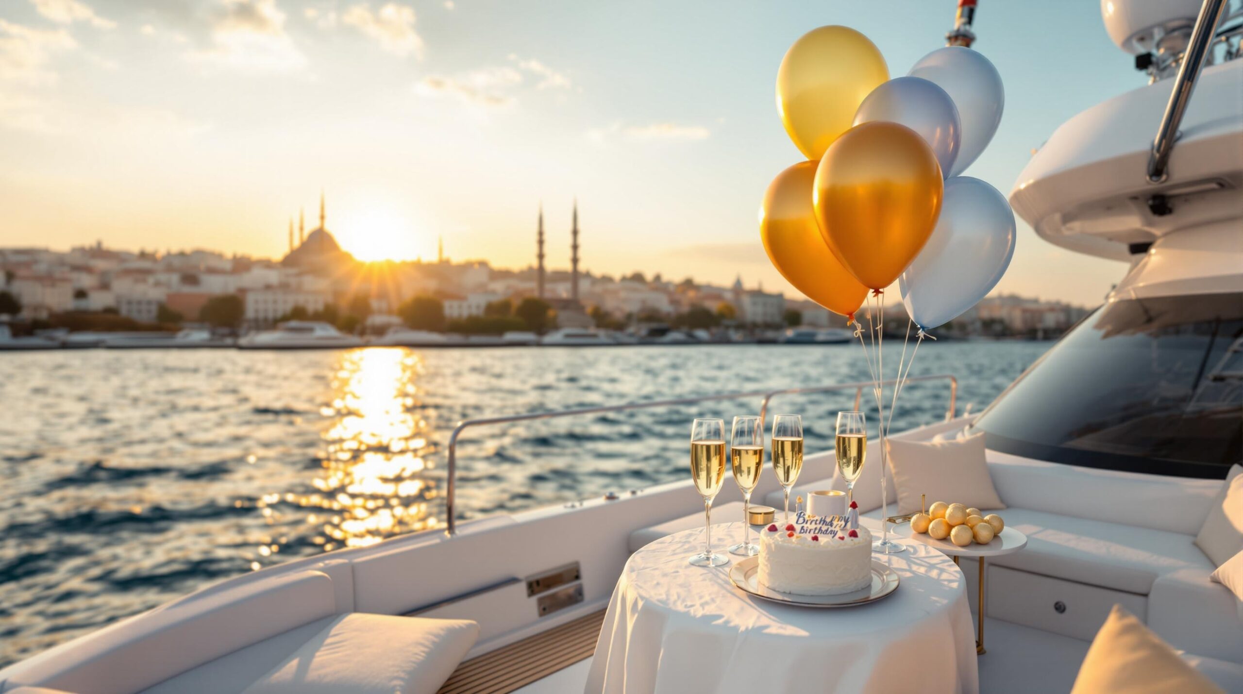 Yacht mieten in Istanbul für deinen Geburtstag – Feiern mit Stil