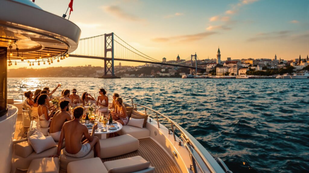 Yacht Party in Istanbul – So wird dein Event auf dem Wasser unvergesslich