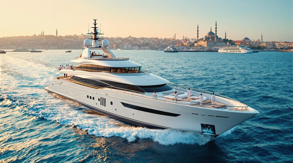 Yachtcharter in Istanbul mit Crew – Rundum-Sorglos-Paket auf dem Wasser