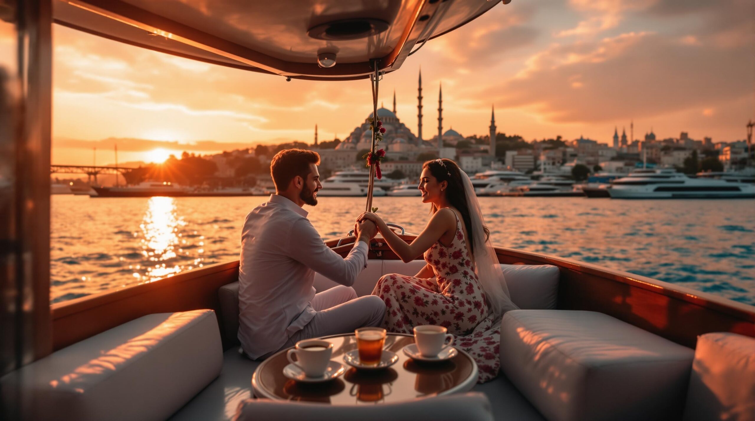 Romantische Bootstour in Istanbul – Zweisamkeit mit Ausblick genießen