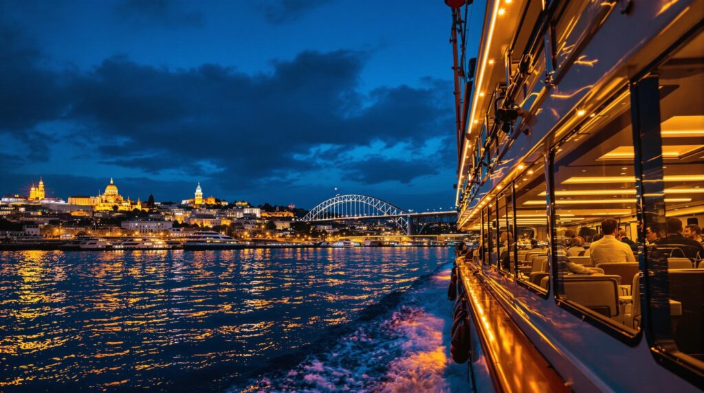 Bootstour in Istanbul bei Nacht – Magische Lichter auf dem Bosporus erleben