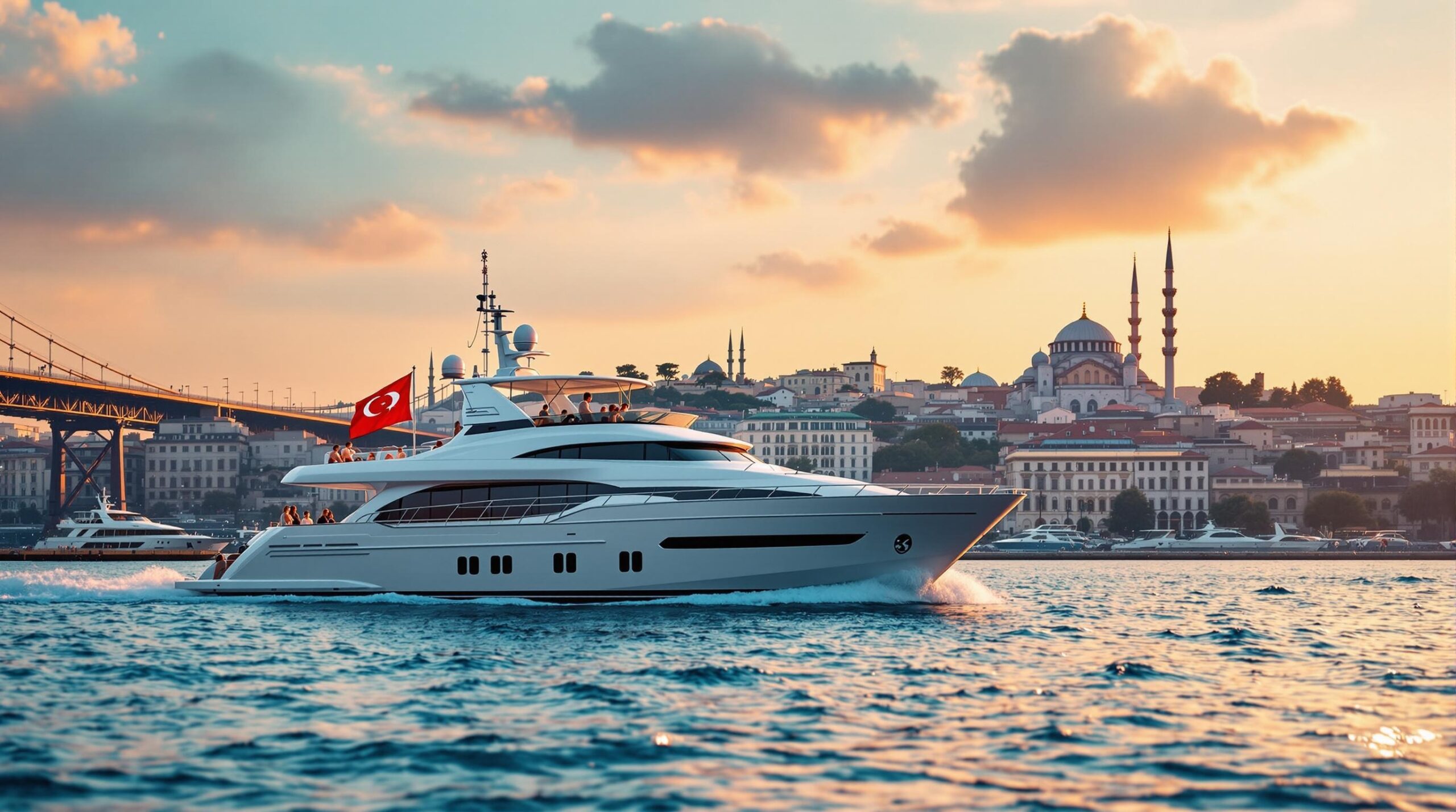 Boot mieten für eine Bosporus Rundfahrt – Istanbul vom Wasser entdecken