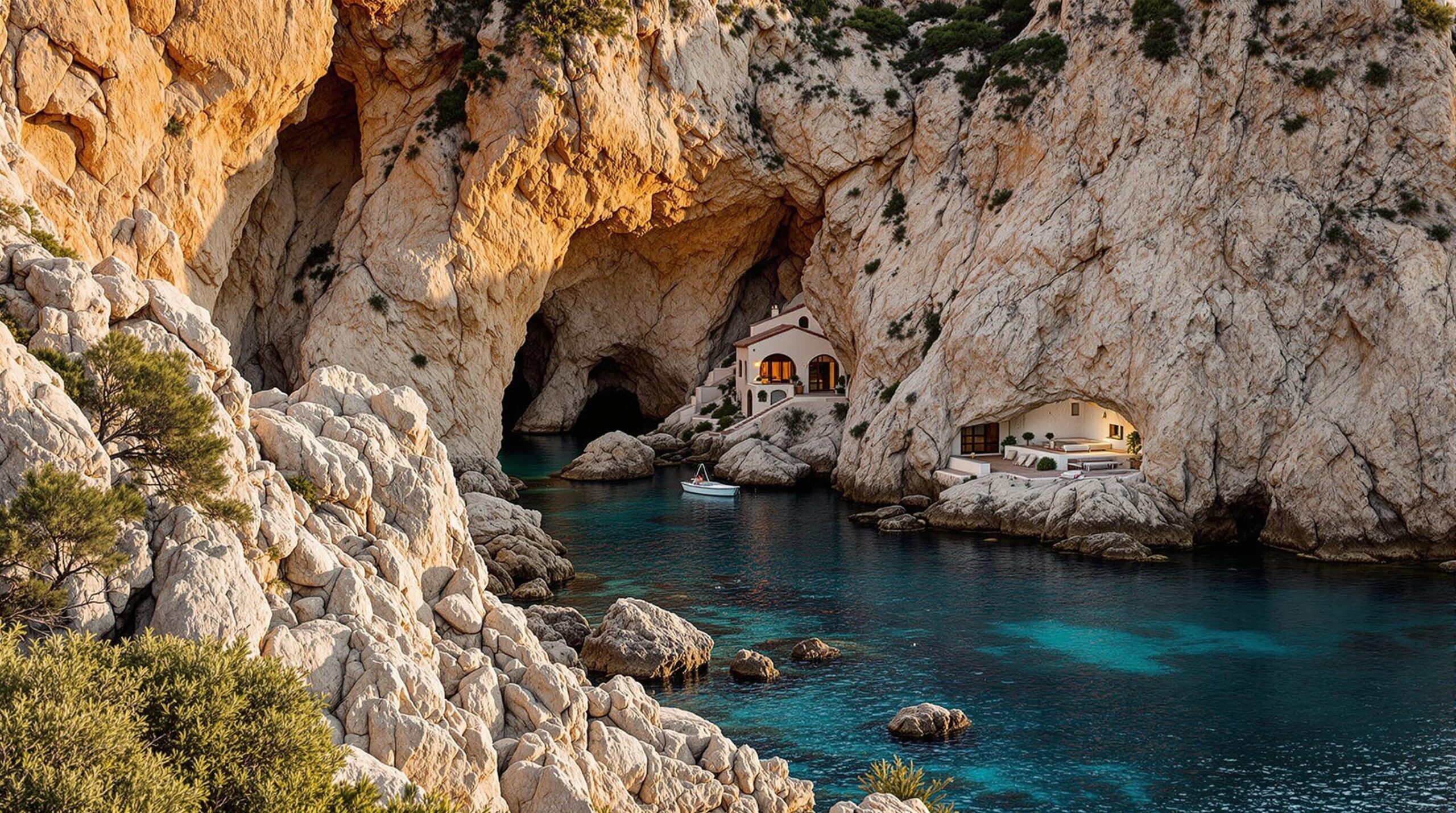 Costa Paradiso: Wohnen inmitten schroffer Felsen & Buchten