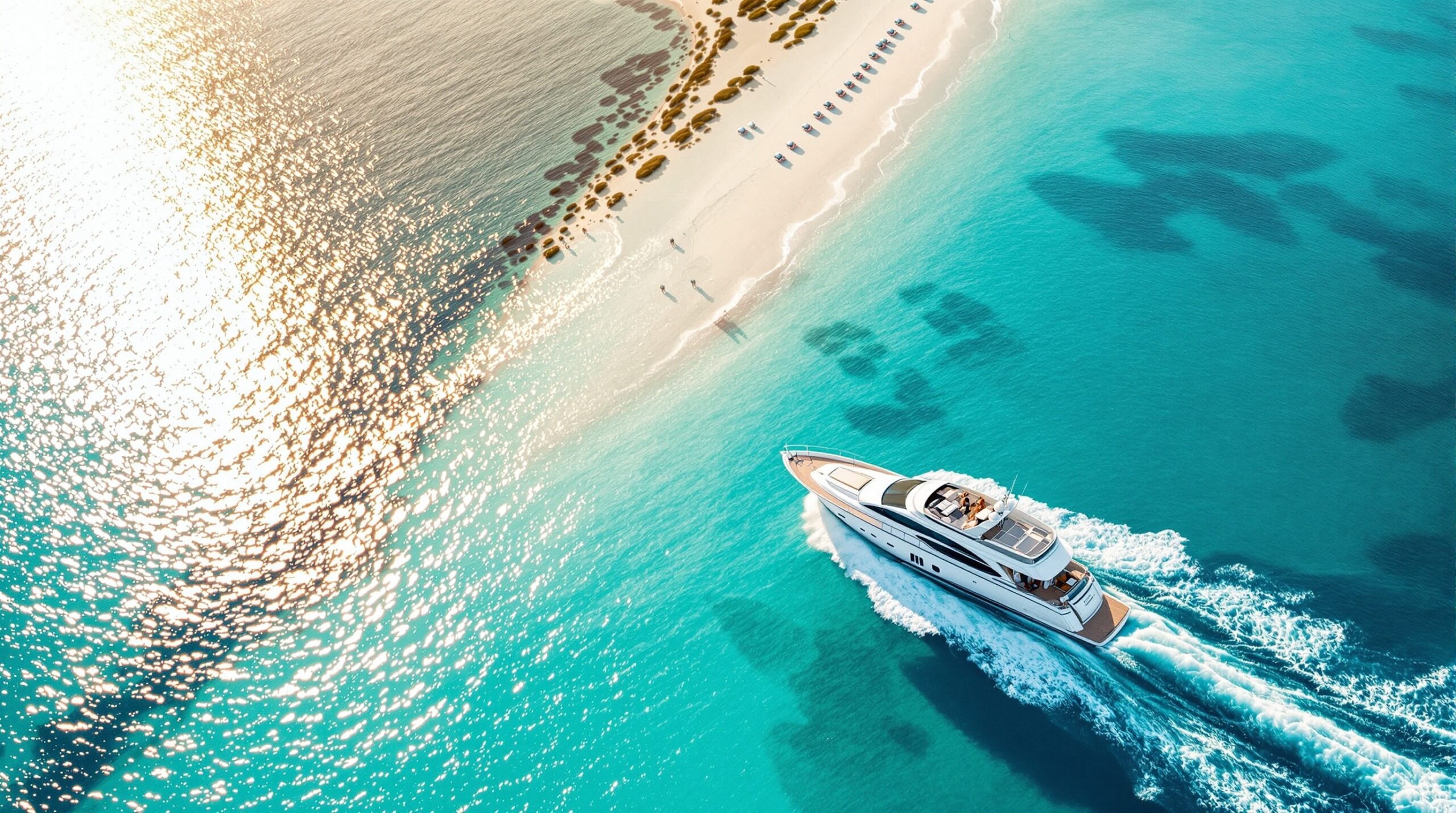 Playa d’en Bossa: Mit der Yacht entlang der Küste zu den besten Stränden