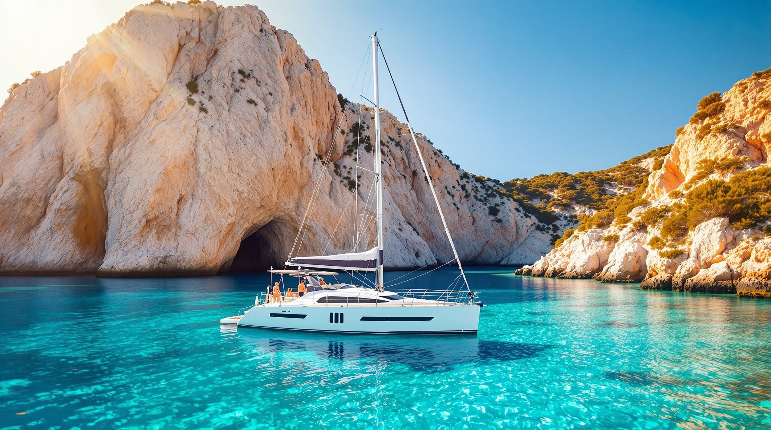 Cala d'Hort: Segeln zum Naturparadies