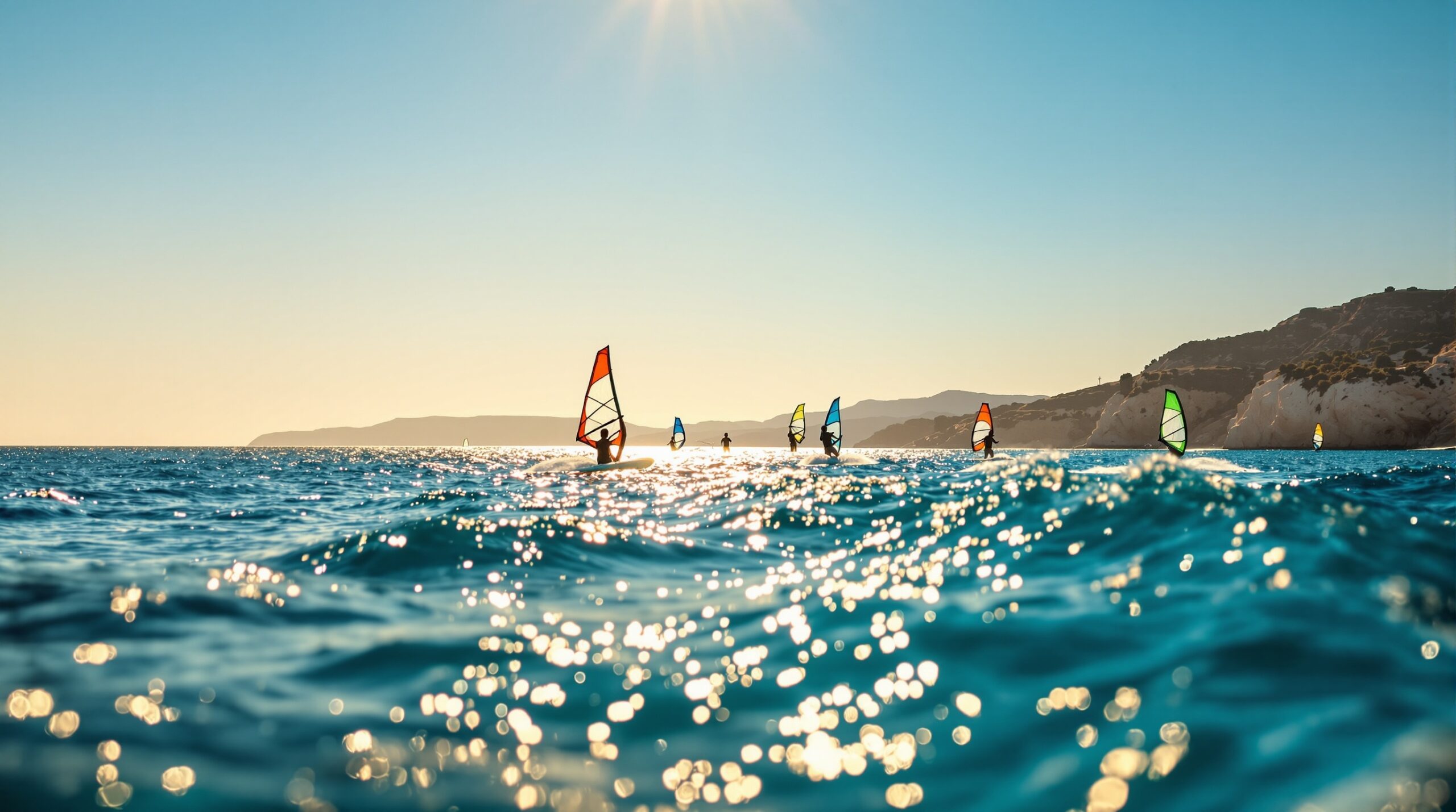 Wassersport auf Ibiza: Windsurfen, Kitesurfen und mehr