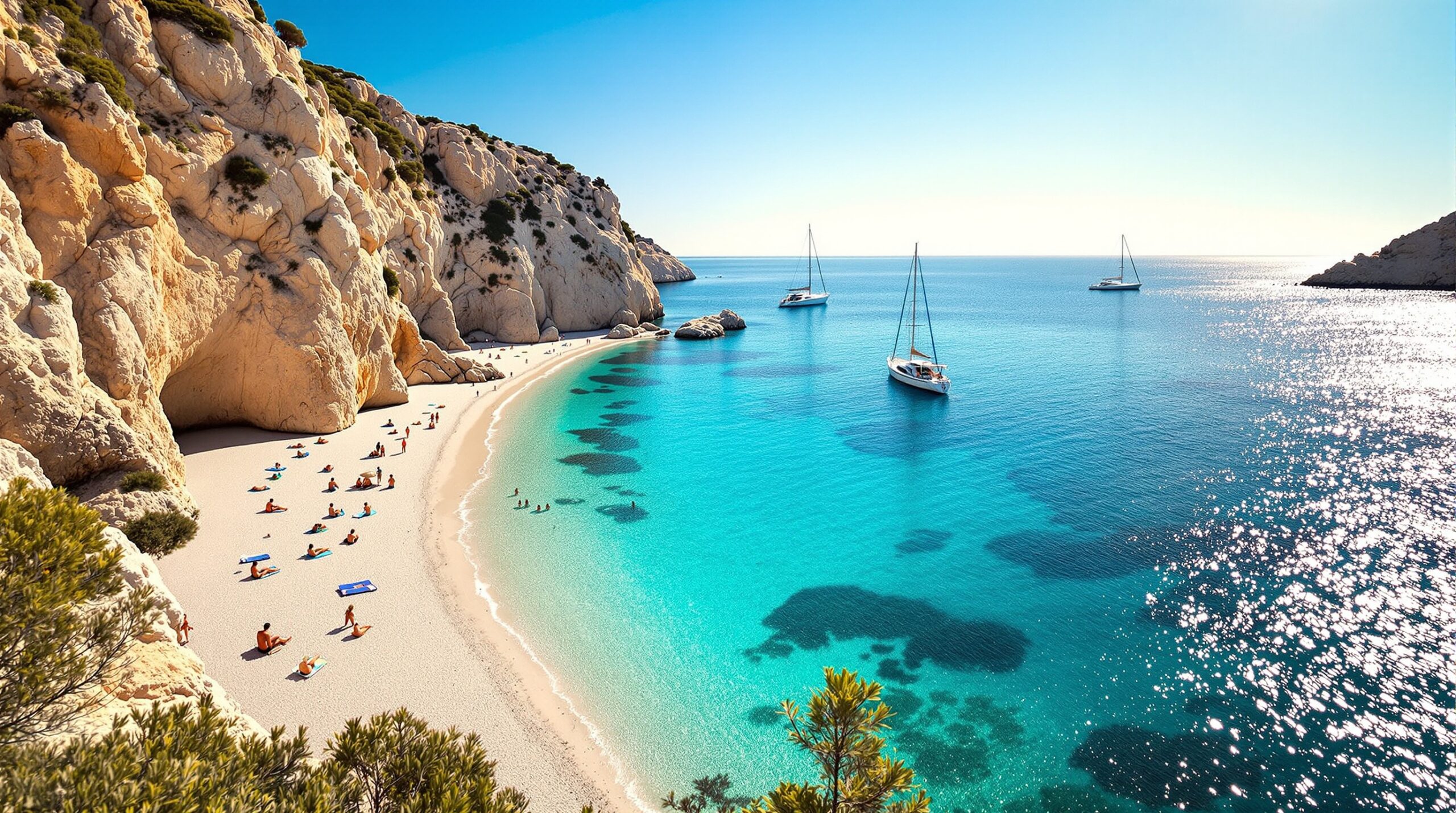 Cala Comte: Der Traumstrand für Sonnenanbeter und Segler
