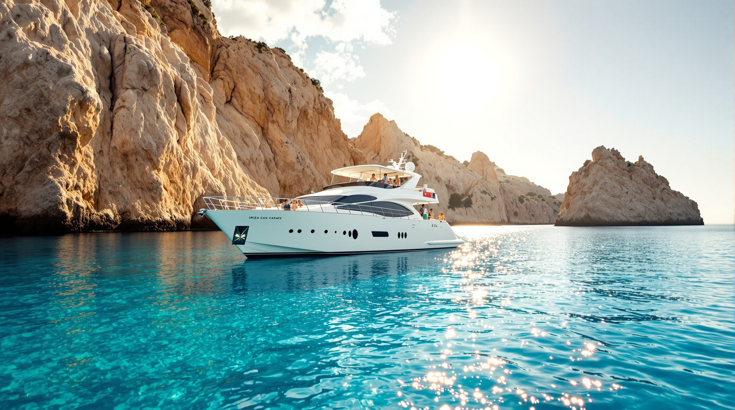 Ibiza mit dem Boot erkunden: Chartere ein Boot für einen Tag auf dem Wasser